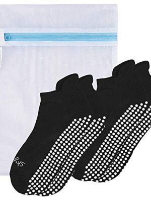 Skyba Non Slip Socks for Women - Barre, Pilates, Yoga, Hospital