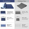 Yoga Mat Exercise Fitness Mat - High Density Non-Slip