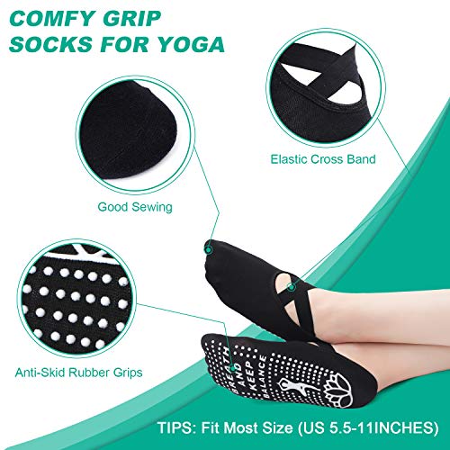 518Rx7dv4wL SEVENS Yoga Socks for Women Non Slip Grip Socks