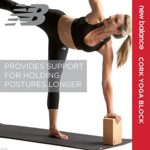 New Balance Cork Yoga Block - Natural Eco Yoga Brick