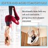 SAIVEN Aerial Silks-Aerial Yoga Hammock with Deluxe Yoga Swing