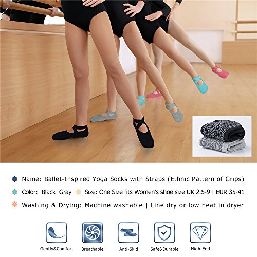Stylish Yoga Socks for Women