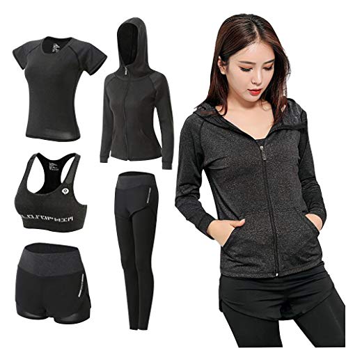 519W8rYs41L Womens Yoga Clothing Suit Fall/Winter Gym Set
