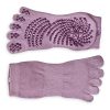 Gaiam Grippy Yoga Socks 2 Pack Non Slip Grip Accessories