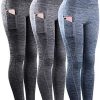 Neleus Tummy Control High Waist Yoga Pants Workout