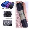 Fitness Exercise Thick Yoga Mat, 3/5Inch Extra Thick