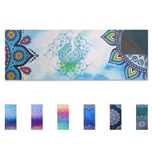 Yoga Mat Towel Non-Slip – Artic Breeze - Ultra Soft Super Absorbent