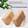 Cork Yoga Block Is 100% Natural Recyclable Environmentally