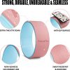 Yoga Wheel Set 3 Pack, Sports Yoga Roller Set