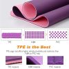 TOPLUS Yoga Mat, 1/4 inch Pro Yoga Mat TPE Eco