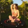 light & leaf Longline Sports Bra Medium
