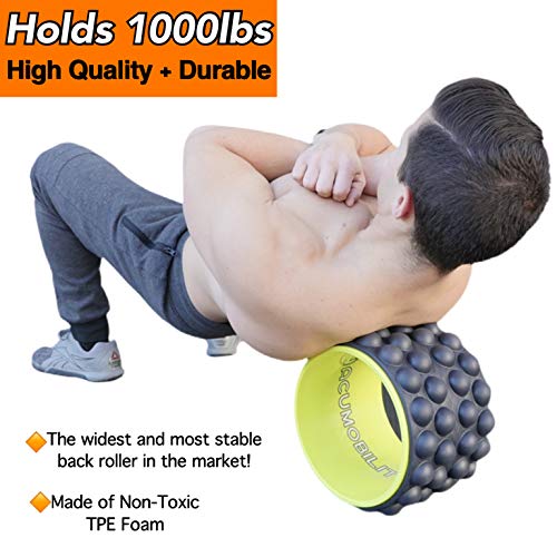 Yoga Wheel for Back Pain, Back Massager, deep Tissue, Massage