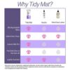 Tidy Mat Yoga Mat Cleaner Wipes, 30 Wipes