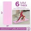 Yoga Mat Fitness for Carpet Carrying Strap-Pink