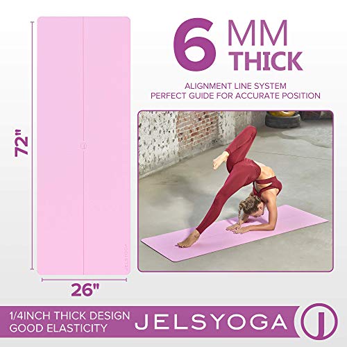 51BnJR9W+mL Yoga Mat Fitness for Carpet Carrying Strap-Pink