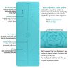 DAWAY Eco Friendly TPE Yoga Mat - Y8 Wide Thick