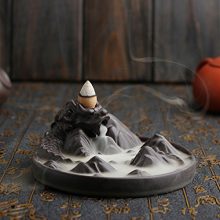 Jeteven Waterfall Incense Burner Sticks Holder