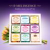 OTOFY Backflow Incense Cones 180 Pcs of 100% Natural