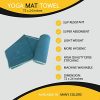 Hot Yoga Mat Towel - Non Slip and Skidless
