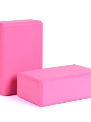 AOAOGYM Yoga Block (Set of 2) - Supportive Latex-Free