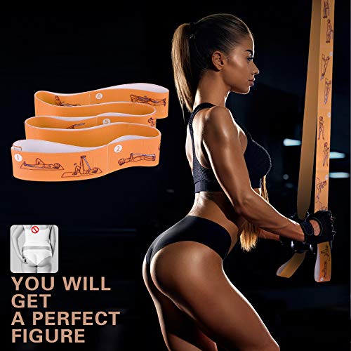 Unlock Your Full Potential with Stretching Bands Yoga - High-Quality 8-Loop Resistance Band for Versatile and Effective Workouts