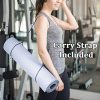 Reversible Eco-Friendly Yoga Mat with Non-Slip Texture