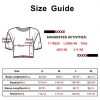icyzone Open Back Workout Top Shirts