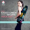 ZULY Yoga Mat Strap with D-Rings | Yoga Mat Carrier