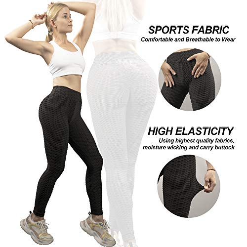 51E7VpzPkYL Varuwy Women's High Waist Yoga Pants
