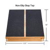 StrongTek Skilled Slant Board and Yoga Balance Pads Kit, Bundle Bundle