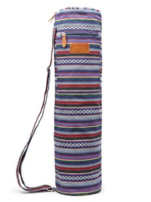 ELENTURE Yoga Mat Bag, Yoga Mat Carrier Full-Zip Exercise