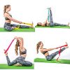 Yoga Exercise Straps in Pink for Stretching