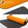 Yoga Mat Exercise Fitness Mat - High Density Non-Slip