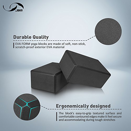 Yoga Practice: Yoga Block Plus Strap with Metal D-Ring and Cork Yoga Block
