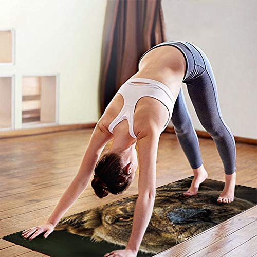 51FCVqAJYGL Yoga Mat Non Slip Hot Yoga Mat for Support and Stability in Yoga