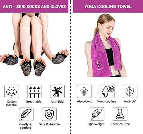 51FcjXdiCCL Pro Yoga Mats Non Slip, Eco Friendly Fitness