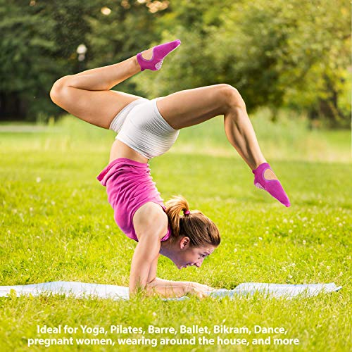 51FdoR7wqKL Non-Slip Yoga Socks for Ultimate Home Workouts - Enhance Stability and Comfort with Anti-Slip Grips