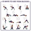 URBNFit Yoga Block - 1PC - Moisture Resistant High Density
