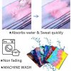Yoga Mat Towel Non Slip Hot Yoga Towel, tie-Dyed