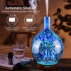 Porseme 3D Essential Oil Diffuser Cool Mist Humidifier