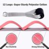 12-Loop Yoga Stretch Strap Set – Perfect for Physical Therapy, Yoga & More!