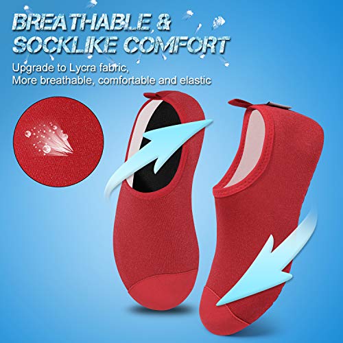 51H1rMGoMNL.SL1500 VIFUUR Womens Mens Water Shoes Barefoot Yoga
