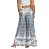 Lu's Chic Women's Boho Pants Yoga Harem Wide Leg