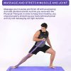 MJIYA Yoga Stretch Exercise Strap with 10 Flexible Loops