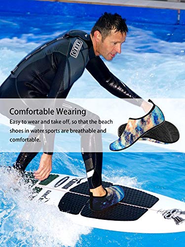 51HZTSD91eL 3 Pairs Water Sports Shoes Quick-Dry Aqua Socks