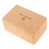 CorkTec Eco-Friendly Natural Cork Yoga Block