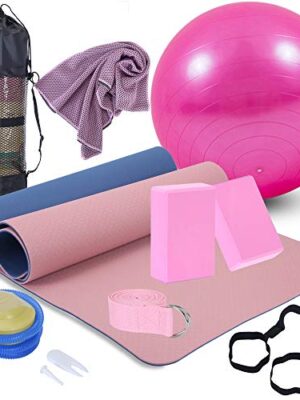 Yoga Beginners Kit Yoga Blocks 2 Pack Yoga Strap
