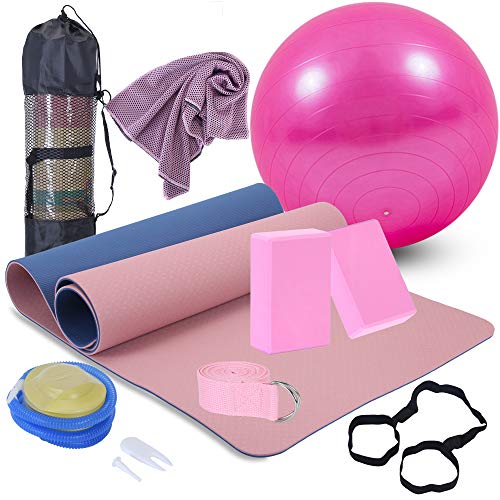 Yoga Beginners Kit Yoga Blocks 2 Pack Yoga Strap