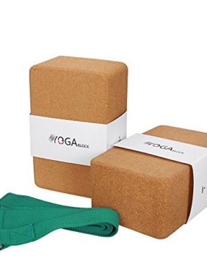 Yoga Block Plus Strap with Metal D-Ring