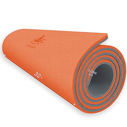 Hatha Yoga Extra Thick TPE Yoga Mat - 72"x 32" Thickness